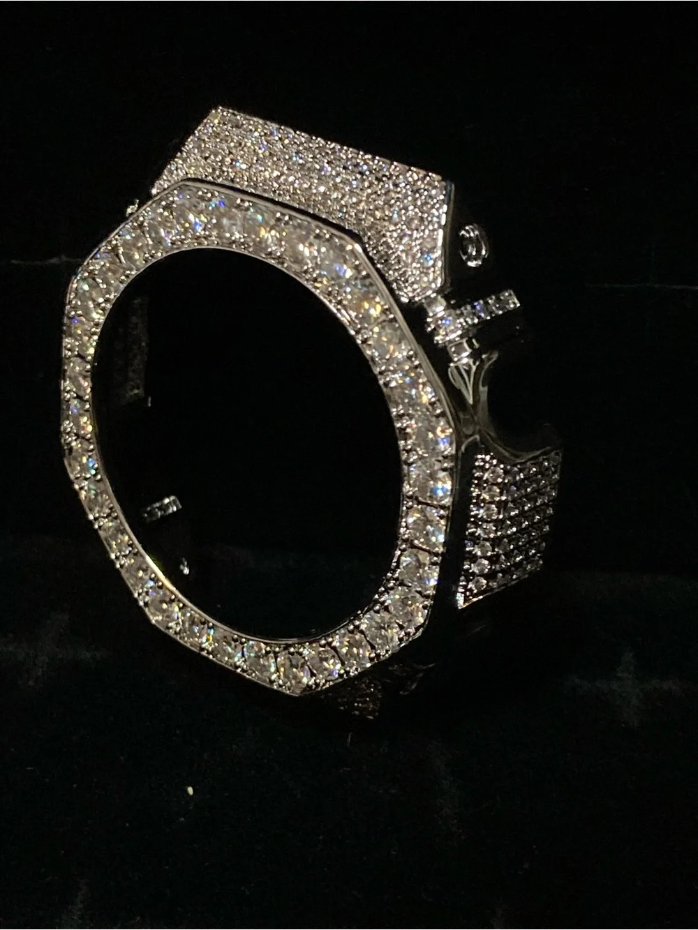 ✨ Moissanite G-Shock Upgrade Bezel 💎 GRA Certificate Included ✨